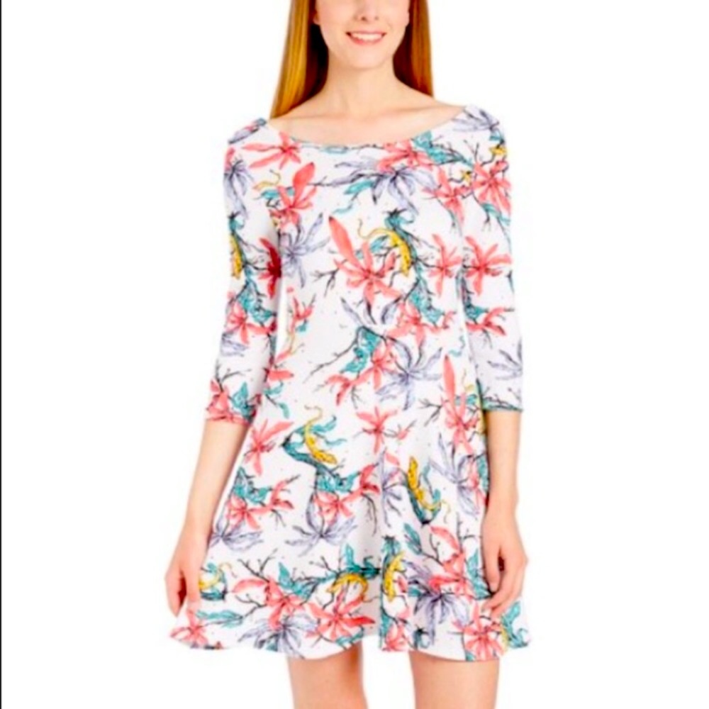 🌺SOLO LA FE BOUTIQUE🌺WILD FLOWER SWING DRESS🌺